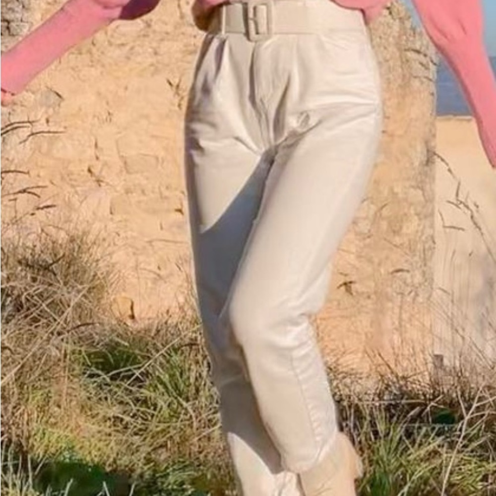 White jeans